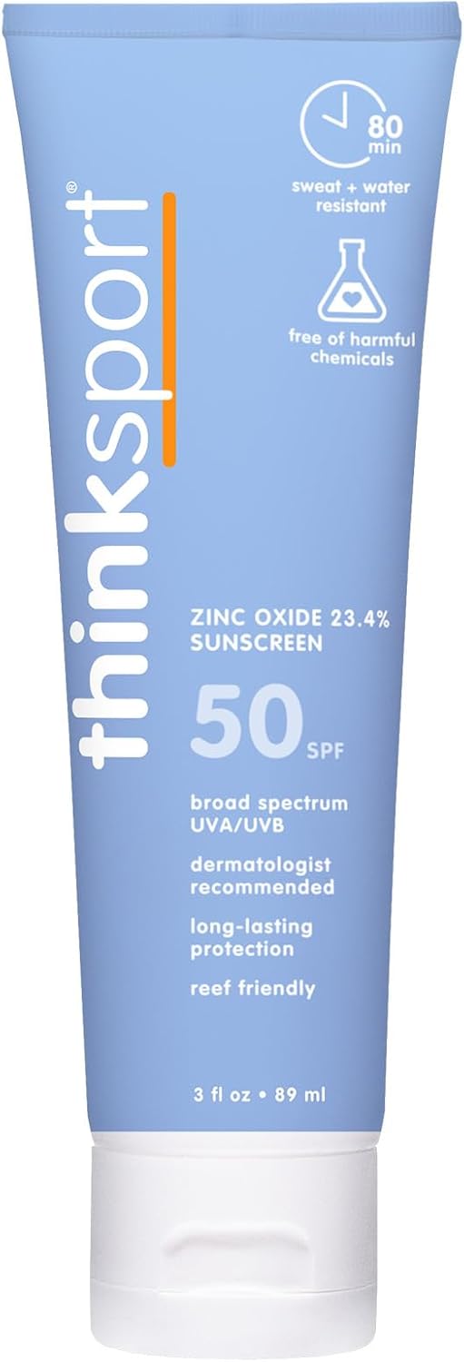 Thinksport Mineral Sunscreen Lotion SPF 50+, 89 mL