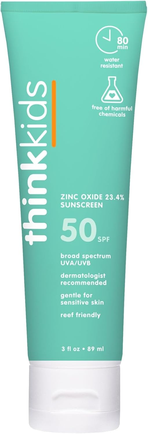 Thinksport Kids Mineral Sunscreen SPF 50+, 89 mL