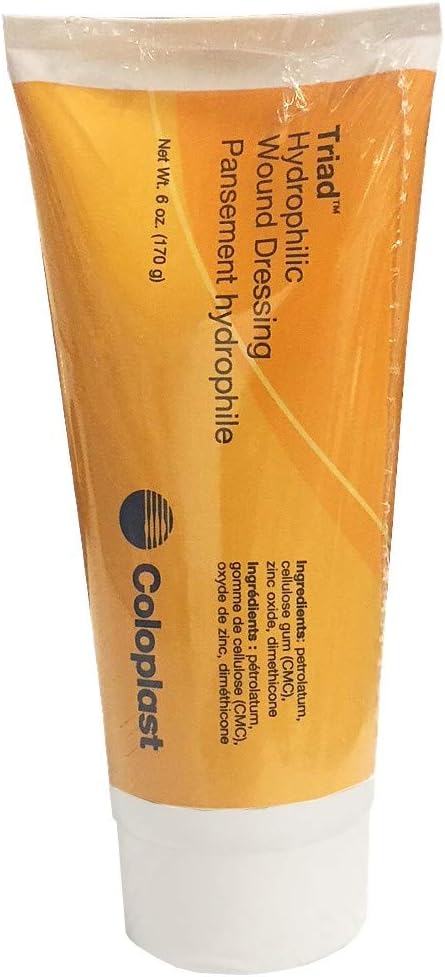 Triad Hydrophilic Wound Dressing Paste, Sterile, 6 Oz (170g) Tube