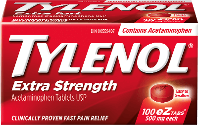 Tylenol Extra Strength 100 ez tabs