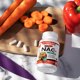 Nutridom NAC 600mg (60 Veggie Capsules)