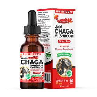 Nutridom Canadian Chaga Mushroom Liquid Drops (30 ml)