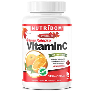 Nutridom Timed-Release Vitamin C 1,000mg (120 Tablets)