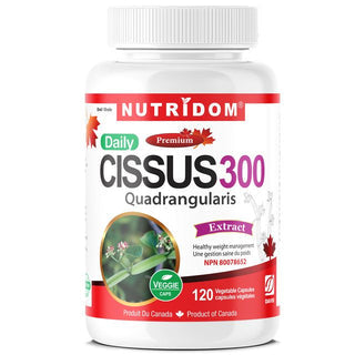 Nutridom Cissus Quadrangularis 150mg (120 Veggie Capsules)