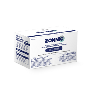 Zonnic classic mint nicotine pouches, 4 mg, five-can pack of 120