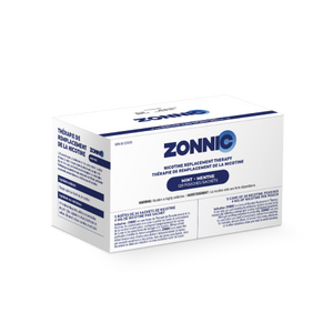 Zonnic peppermint nicotine pouches, 4 mg, five-can pack of 120