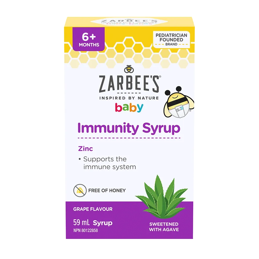 Zarbee's Baby Immunity Syrup, 59 mL