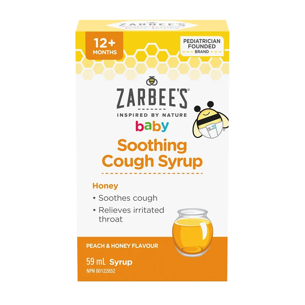 Zarbee's Baby Soothing Cough Syrup, 59 mL