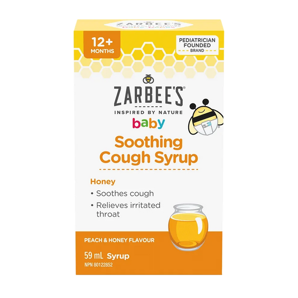 Zarbee's Baby Soothing Cough Syrup, 59 mL