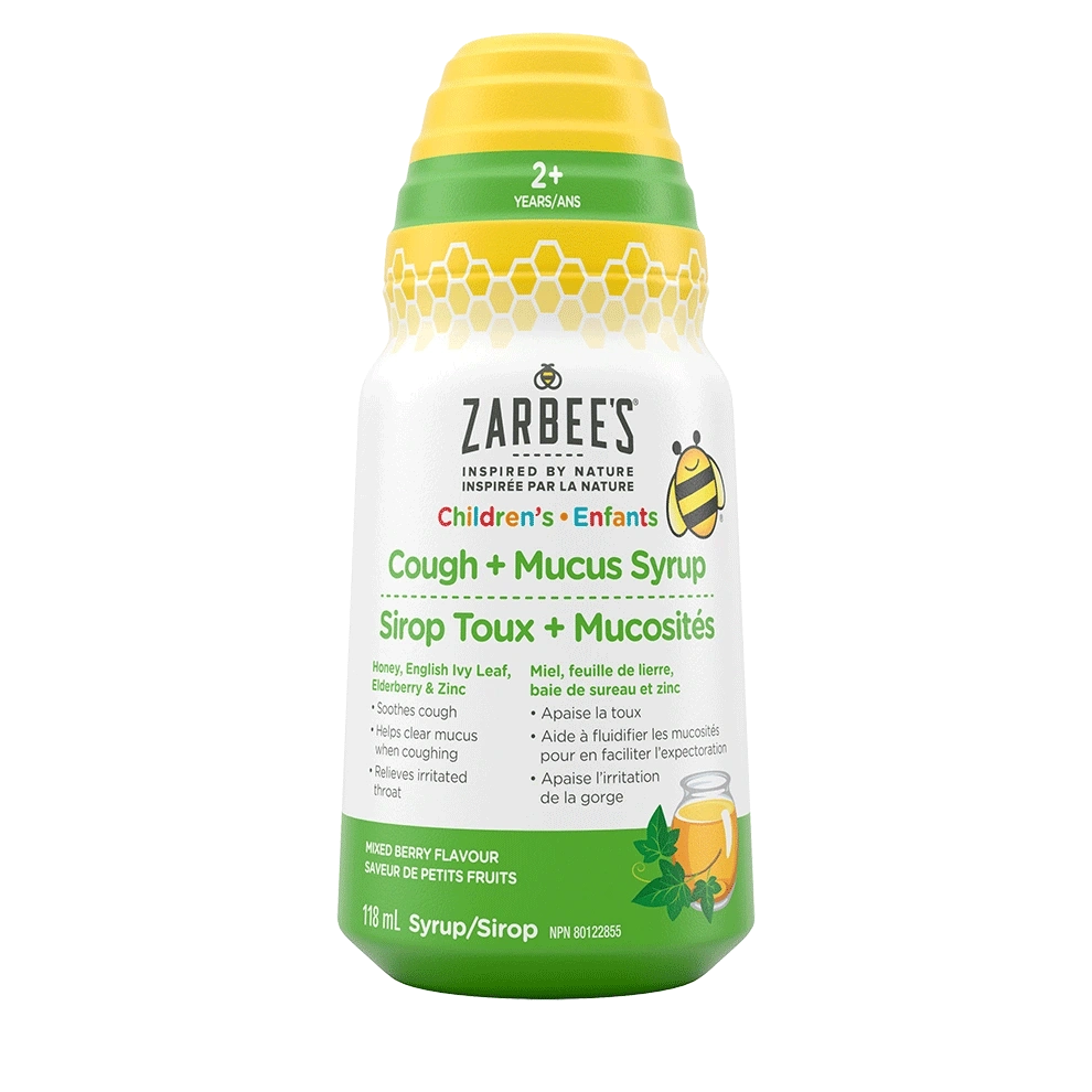 Zarbee's Children's Complete Cough + Cold Syrup, 118 mL