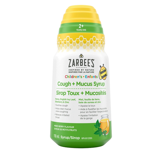Zarbee's Children's Complete Cough + Cold Syrup, 118 mL