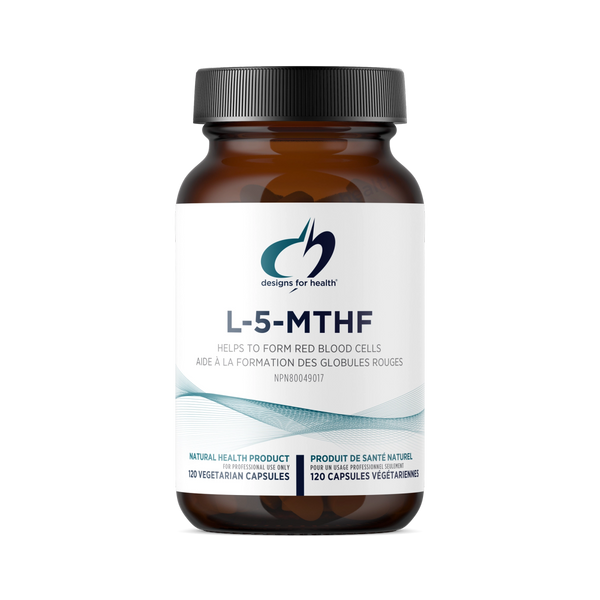 L-5-MTHF by Designs for Health, 120 Capsules