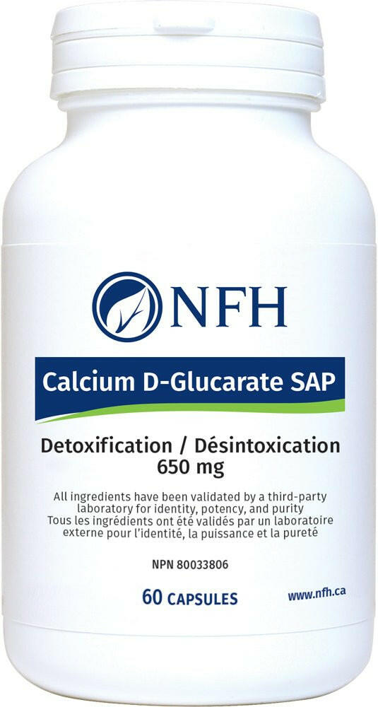 NFH Calcium D-Glucarate SAP, 60 Capsules
