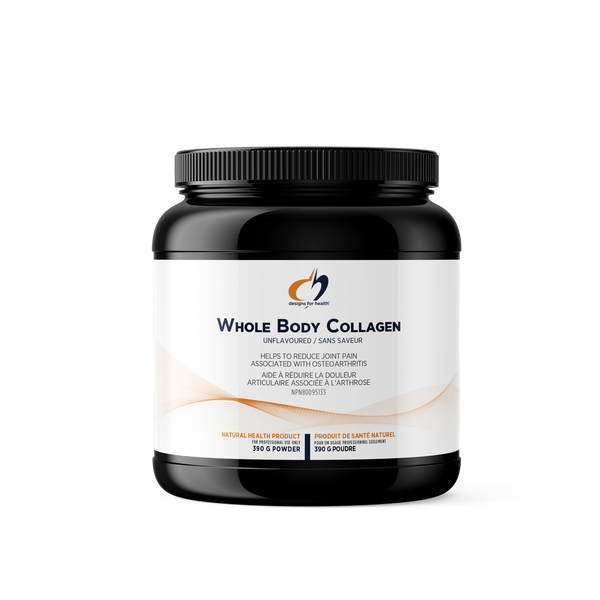 Whole Body Collagen by Designs for Health, 390g Powder