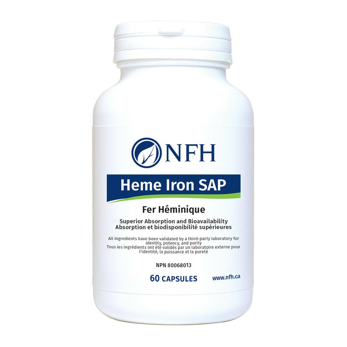 NFH Heme Iron SAP, 30 Capsules