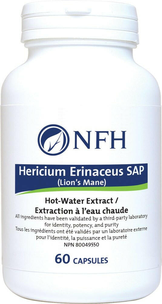 NFH Hericium Erinaceus SAP, 60 Capsules