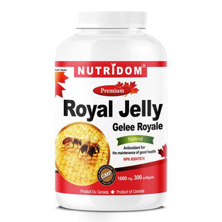 Nutridom Royal Jelly 1,000mg (300 Softgels)