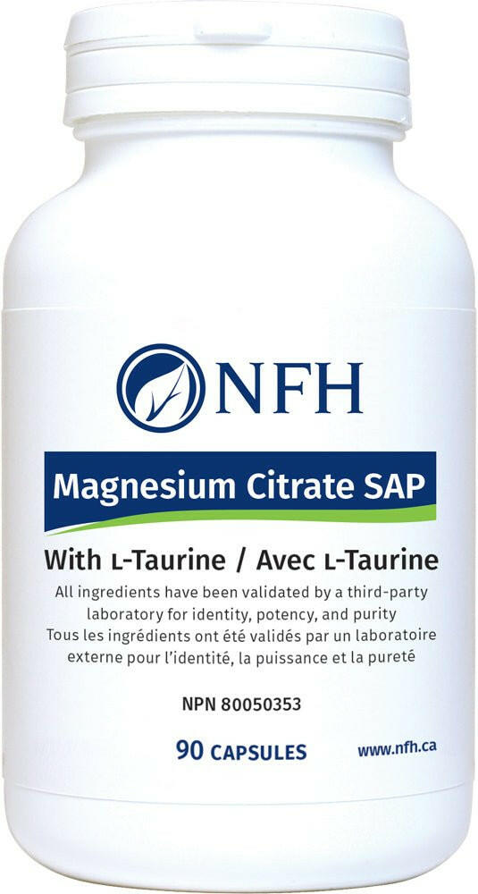 NFH Magnesium Citrate SAP, 90 Capsules
