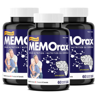 Memorax 500 mg 60 Vcaps - 3 PACK