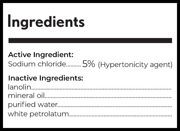 Muro 128 - Sodium Chloride 5%, 3.5g Ophthalmic Ointment