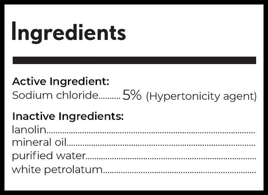 Muro 128 - Sodium Chloride 5%, 3.5g Ophthalmic Ointment
