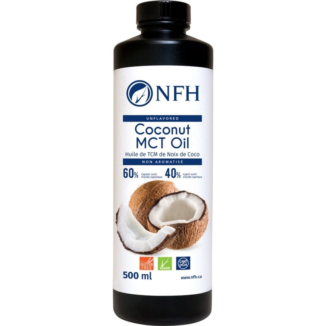 NFH Coconut MCT Oil, 500 ml