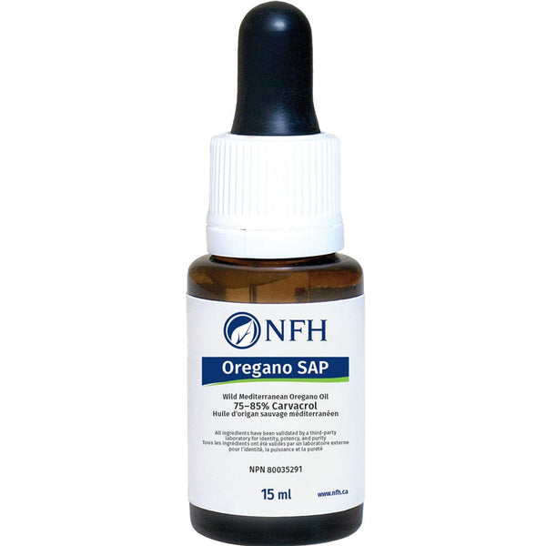 NFH Oregano SAP bottle