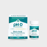 pH-D Feminine Health Boric Acid 600 mg Vaginal Suppositories, 24 &mdash; view 1