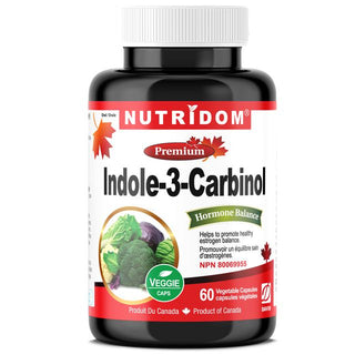 Nutridom Indole-3-Carbinol 400mg (60 Veggie Capsules)